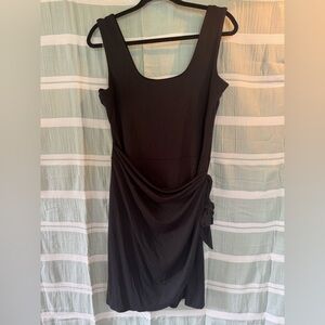 Maurices Black Asymmetrical Dress